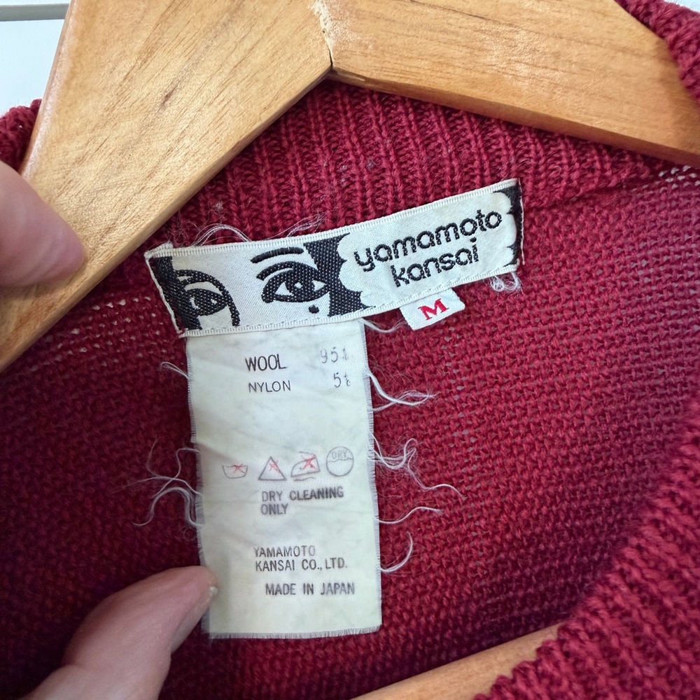 Yamamoto Kansai vintage dragon sweater - Picture 6 of 8